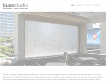 Tablet Screenshot of bussstudio.com